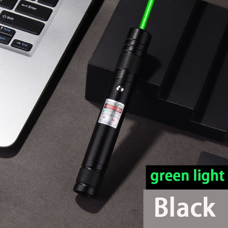 ⚡USB⚡Powerful laser focus adjustable laser pointer, green and red laser ...