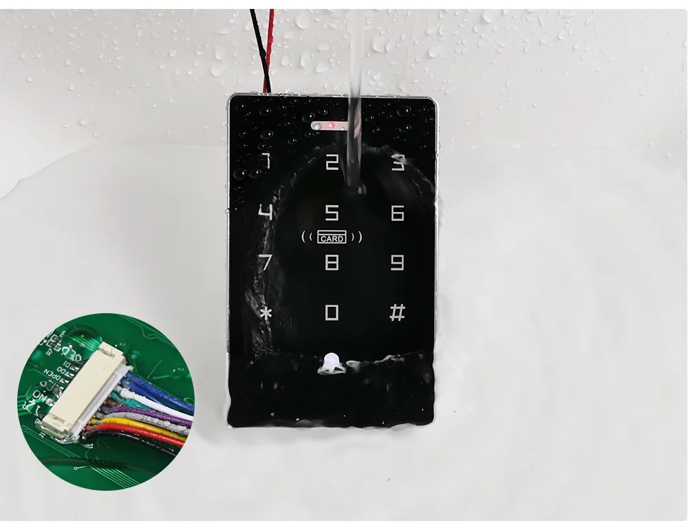 Outdoor Access Control System Kit Set Waterproof RFID Keypad 125KHz 13 ...