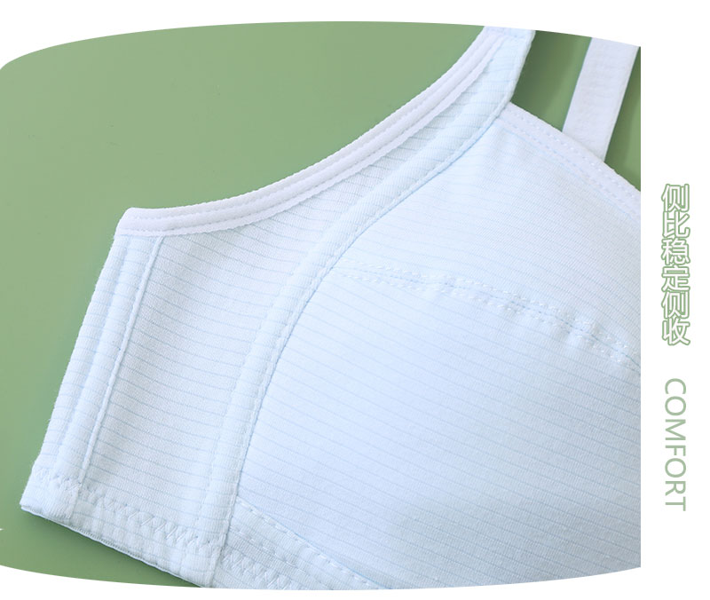 Girl bra teen cup Breathable junior cotton student development cute ...