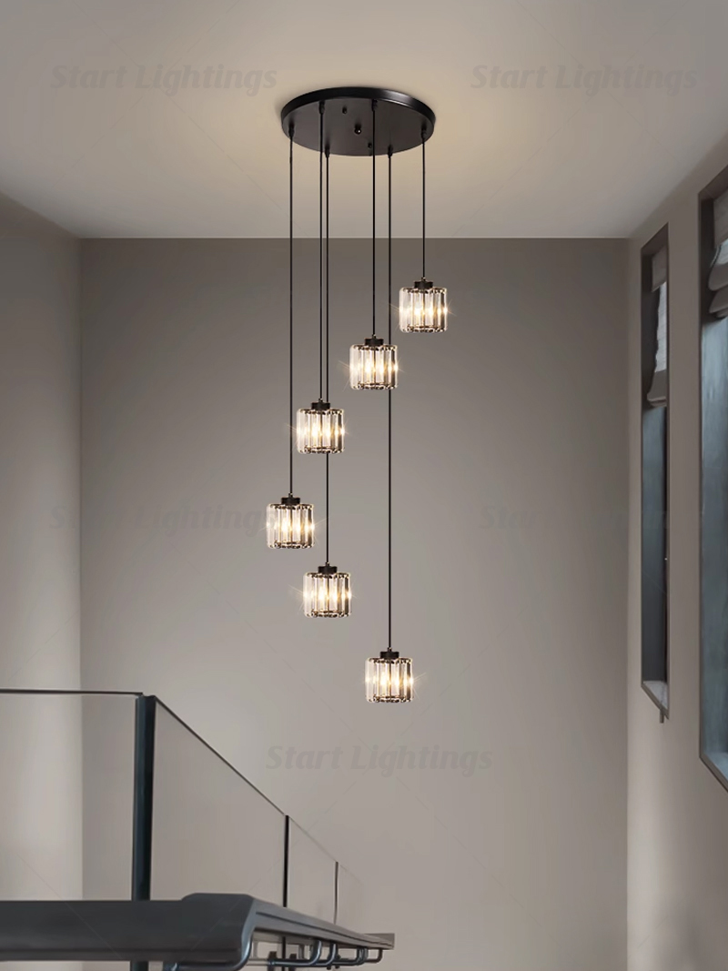 View of Minimalist Pendant Lights | Brass & Glass, Modern Design - Target
