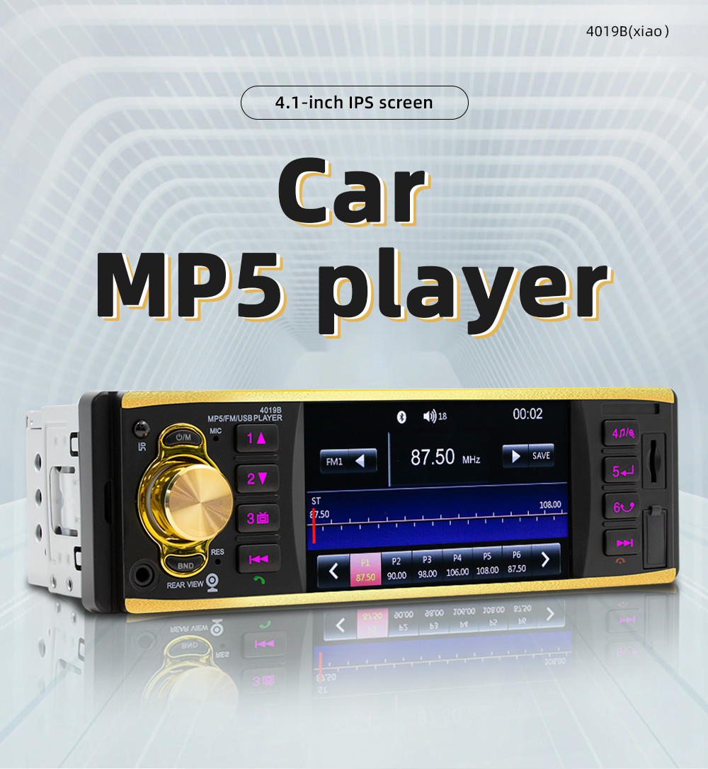 2024 NEW 2 USB Conentool Car Bluetooth MP3 Player 1 Din Car Stereo ...