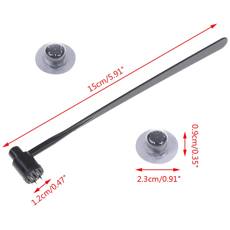 Single Head Chinese Acupuncture Needle Needle Seven Star Dermal Needle ...