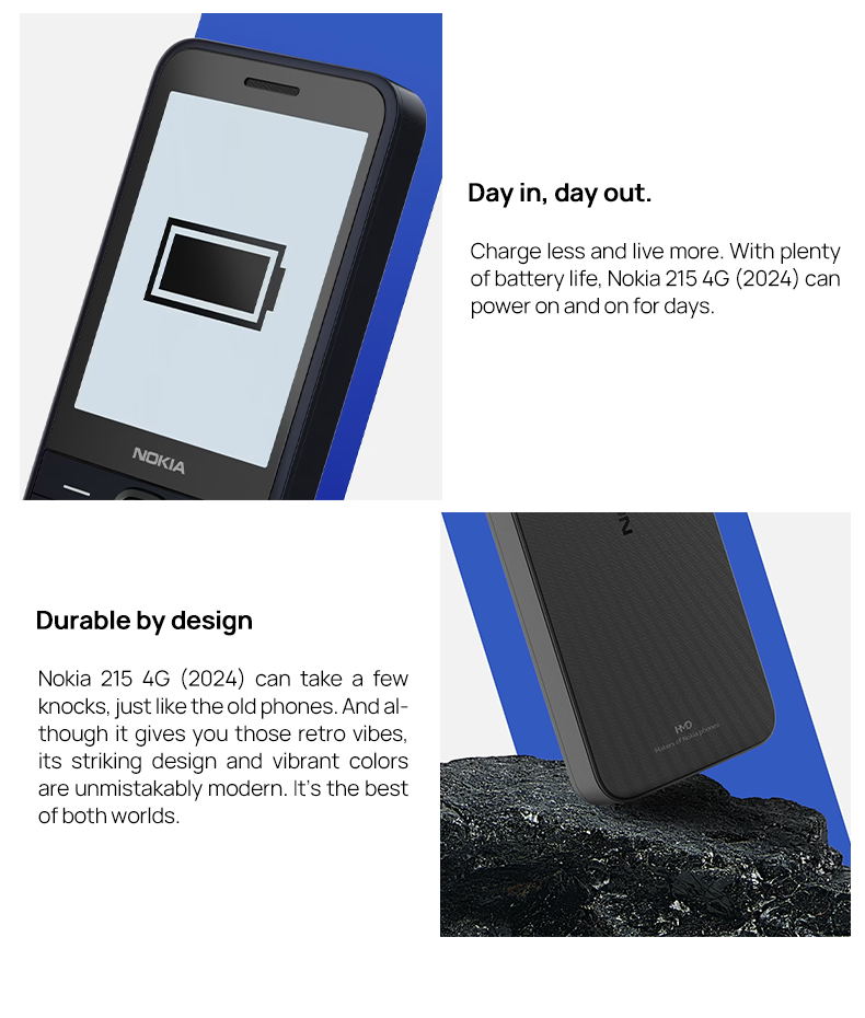 Nokia 215 4G Phone (2.8