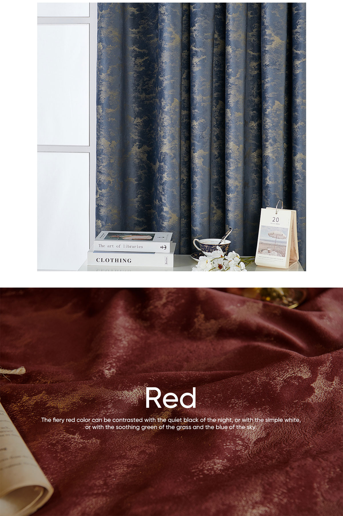 NAPEARL 90% -95% blackout curtian Motif Ramadan untuk selendang thick ...
