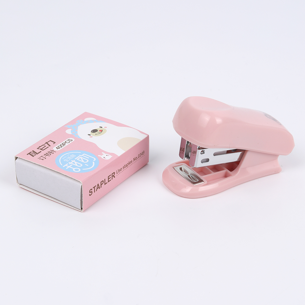 2Pcs/Set Candy Color Stapler Set Cute Mini Stapler with Staple Office ...