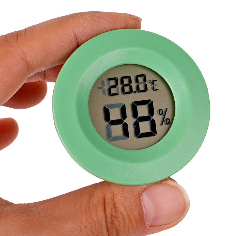 High Accurately Digital Thermometer Hygrometer Meter For Reptile Turtle ...