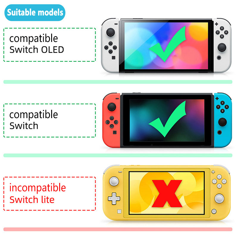 Portrait Mode Flip Grip Handheld Accessory for Nintendo Switch Vertical ...