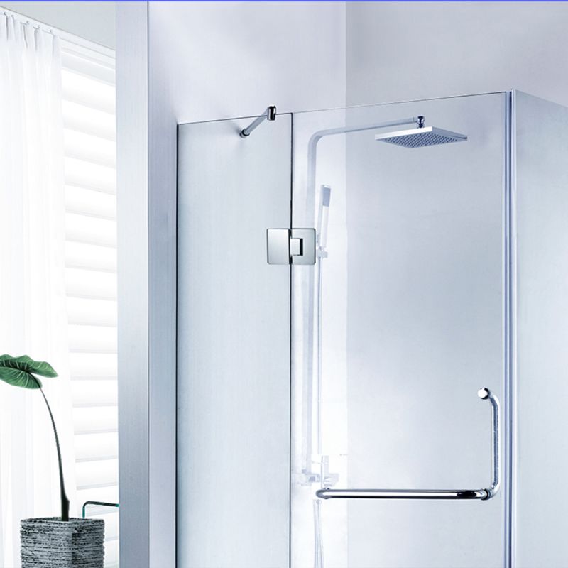Shower hinge bathroom clip shower clamp Glass door hinge shower screen ...