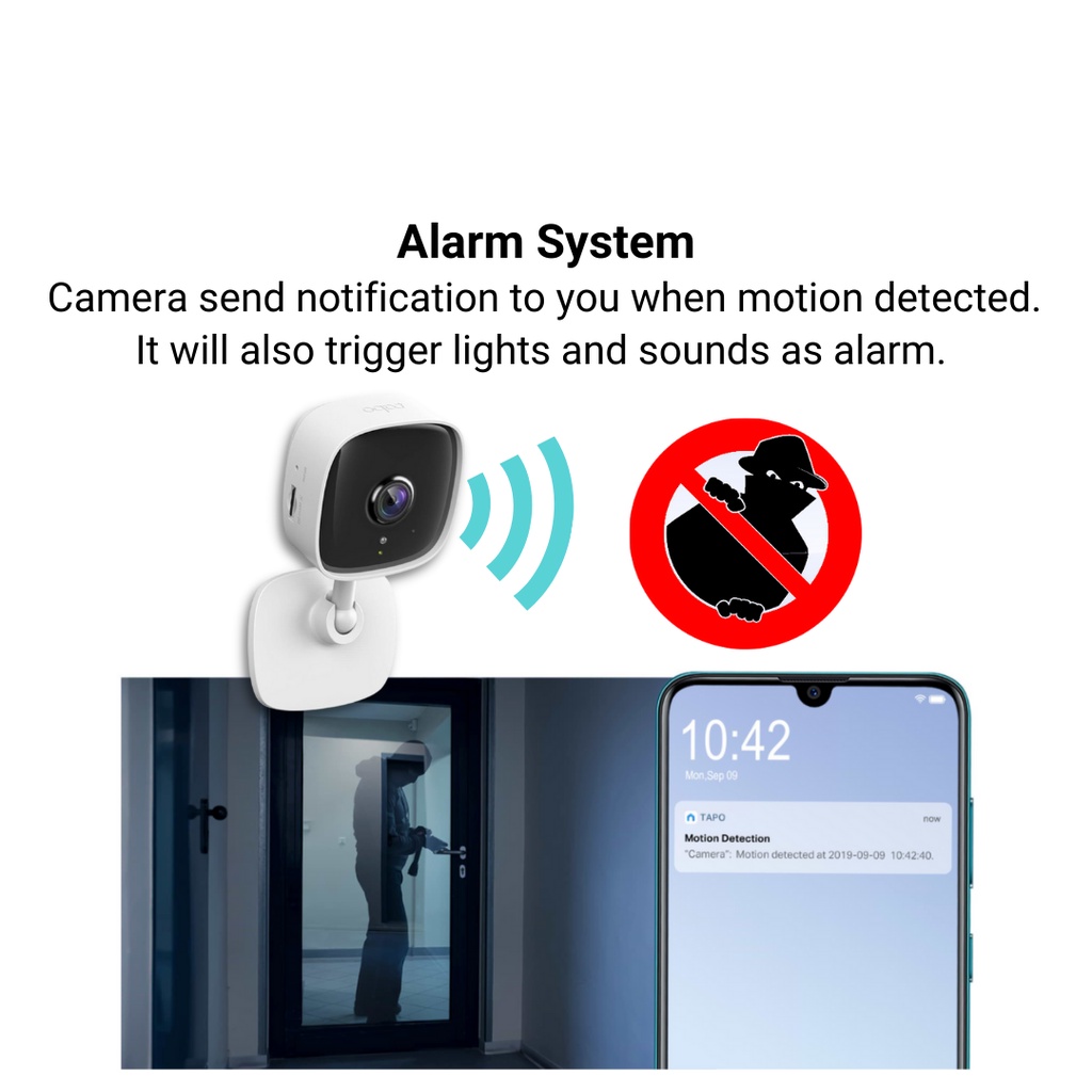 EXPOSE Mini Full HD WiFi Wireless USB Cloud Recording Camera CCTV Home ...