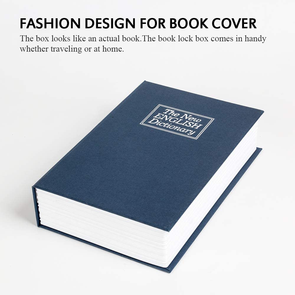 EXPOSE Book Safe Box with Password Lock Key Dictionary Secret Storage ...