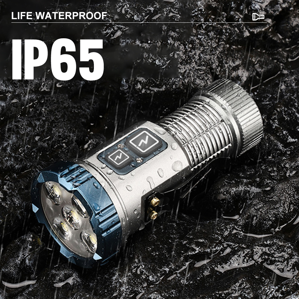 Asafee EDC LED Super Bright F535 Outdoor Portable Flashlight 5 * P35 ...