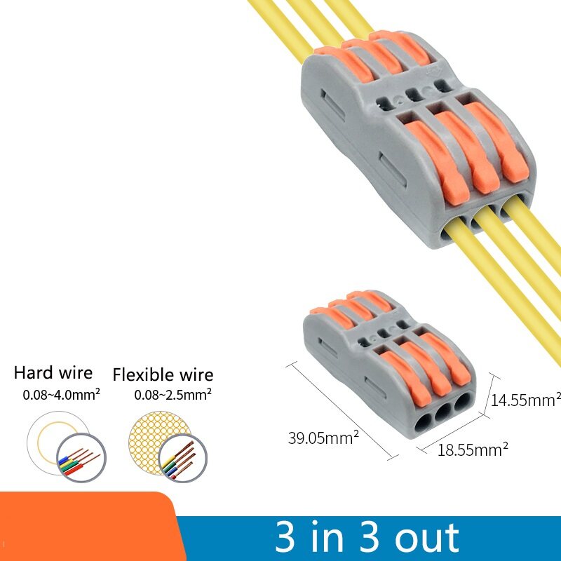 PCT SPL Fast connector Wire Connector Quick Connector Mini Fast Wire ...