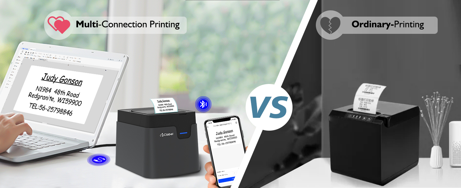 CLABEL 321D 80MM Thermal Label Printer | Commercial-Grade for ...