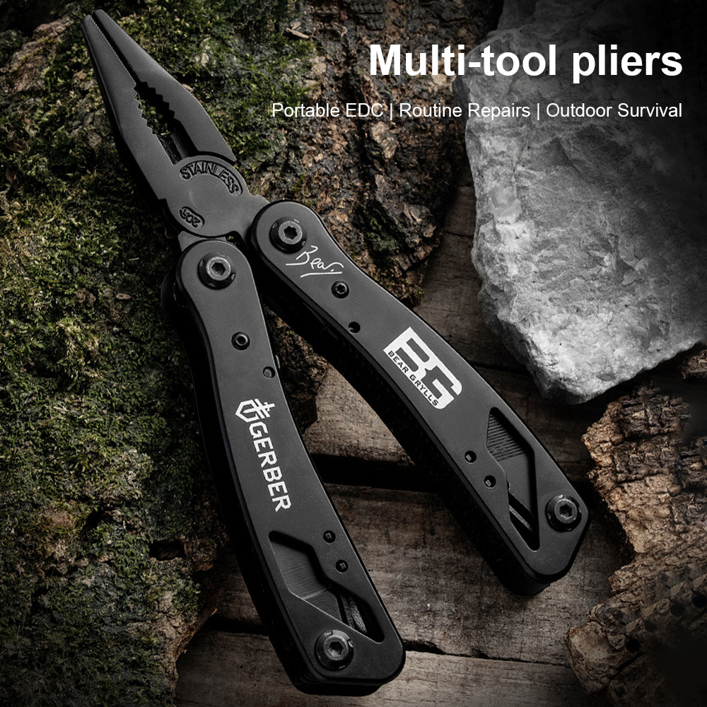[Ready Stock] 16 In 1 Folding Pocket Multi tool With Needle Nose Pliers ...