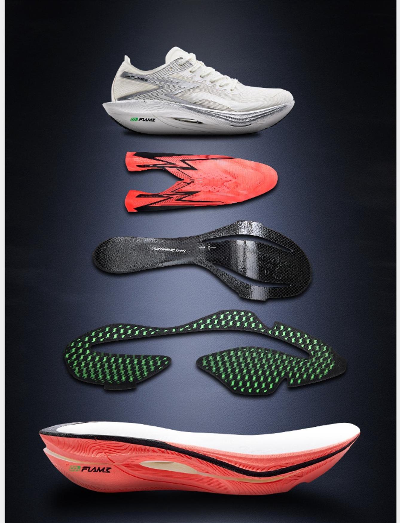 【361 Degrees】Flame 3.0 | Men Running Shoes Marathon Racing Breathable ...