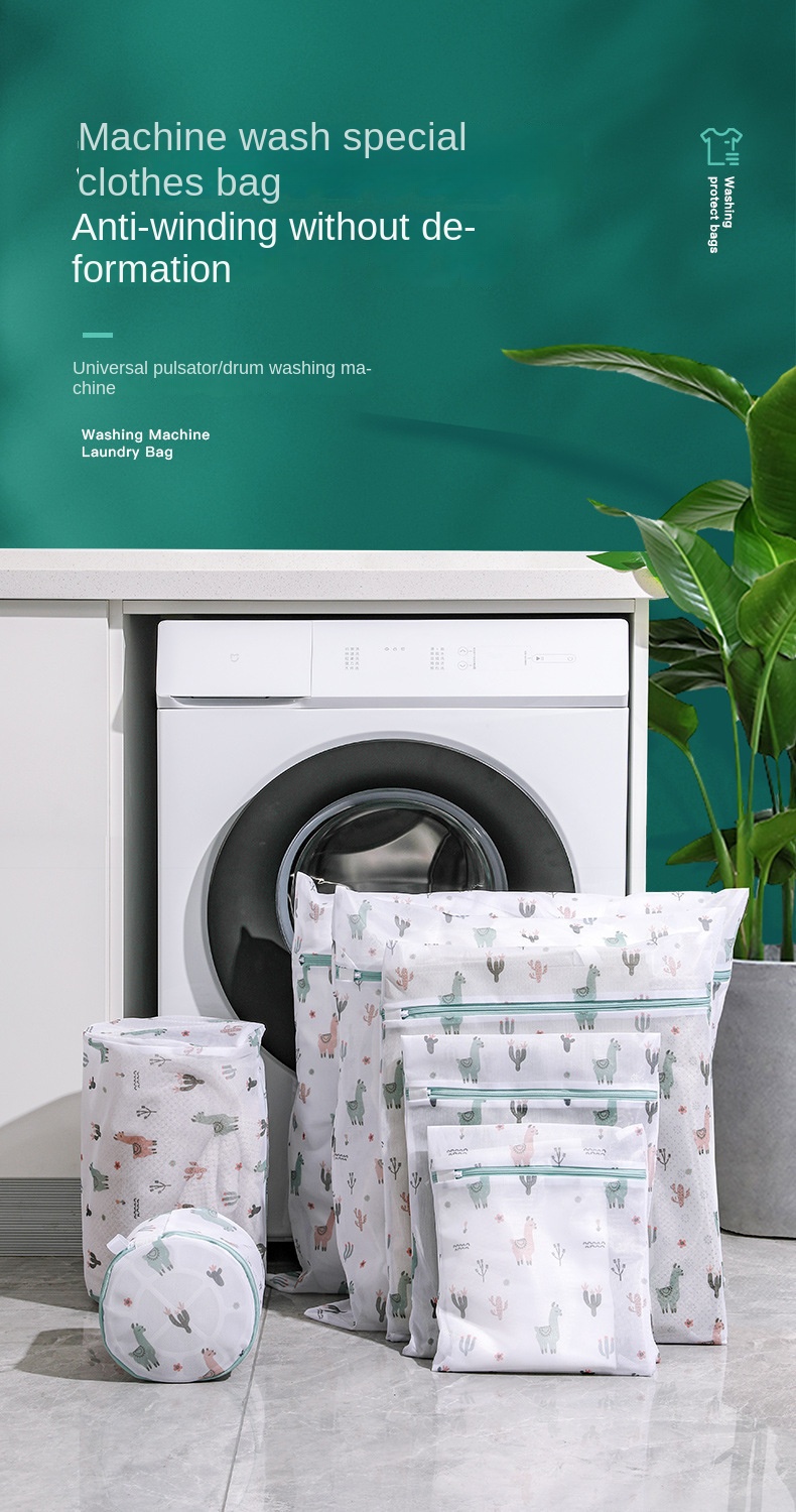 Anti-Knot Laundry Bag, Bra Protective Washing Machine Net Bag for ...