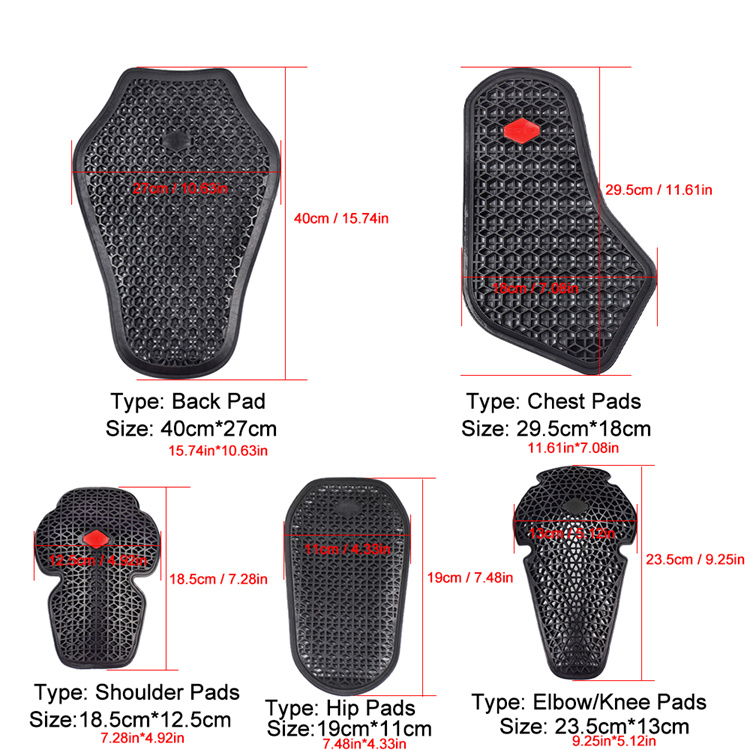 ESPRO Cycling Protective Equipment Motorcycle Jacket Embedded Gear ...