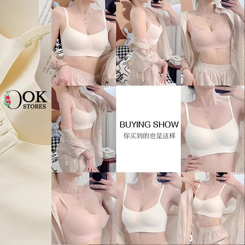 【12 Hour Ship】New Japan Seamless Bra Woman Plus Size Bra Small Chest ...