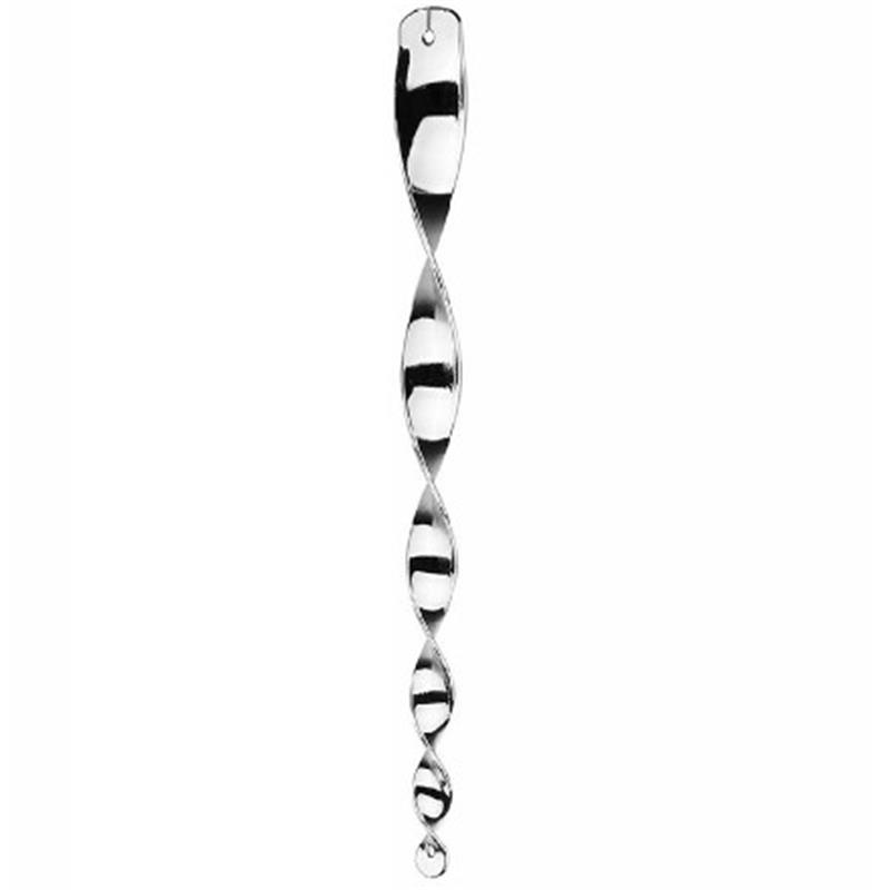 10PC Bird Repellent Spiral Rods - 30cm Reflective Wind-Activated Garden ...