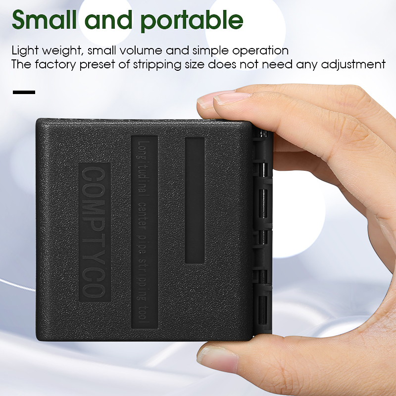 2PCS Fiber Optic Cable Stripper - A-09 Loose Tube Longitudinal Cutter 1.5-11mm