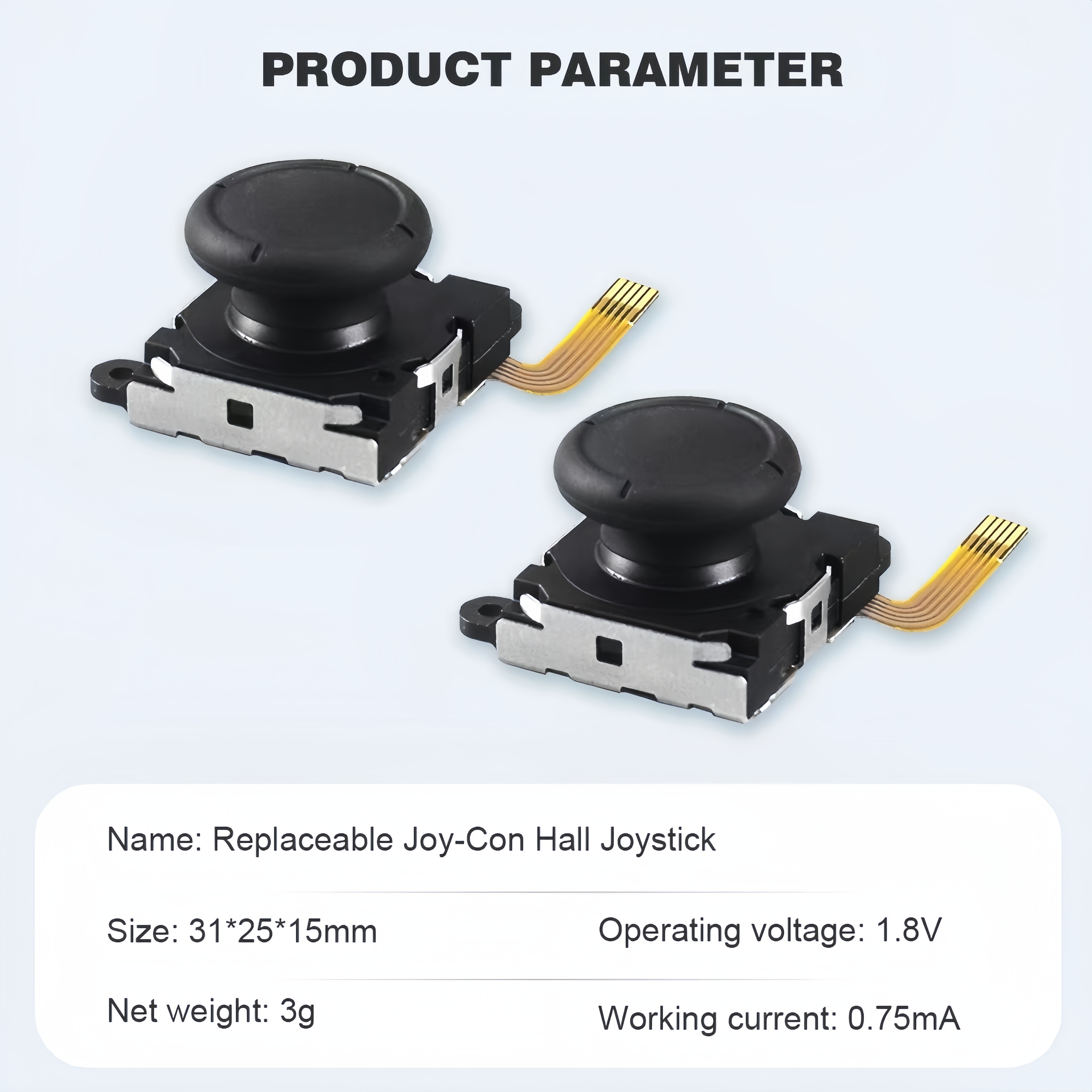 JoyCon Hall Effect Joystick for Nintendo Switch OLED Switch Lite