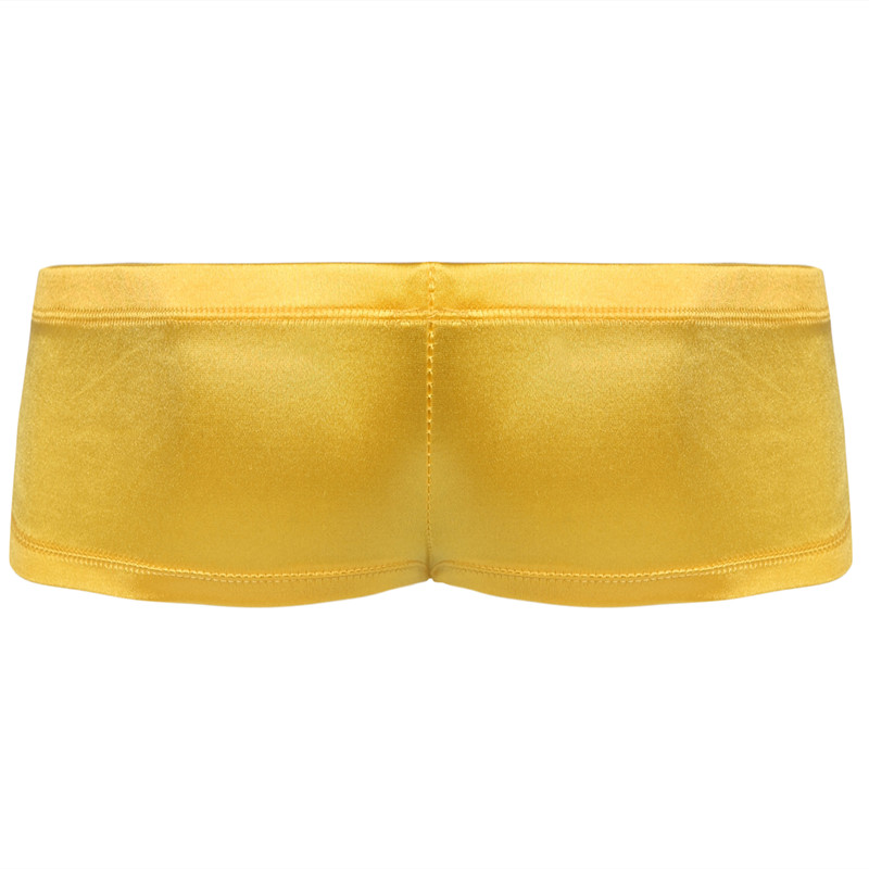 Men Shiny Boxers Men Ice Silk Soft Male Panties Bulge Bikini Jockstraps ...