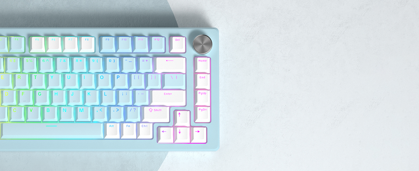WOMIER Double Shot PBT 140 Keys Keycaps Shine Through Custom Cherry ...