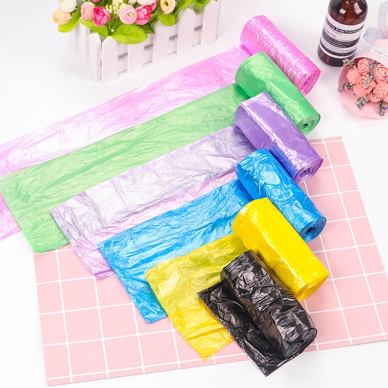 Thickened Color Disposable Garbage Bags for Kitchen and Bathroom ...
