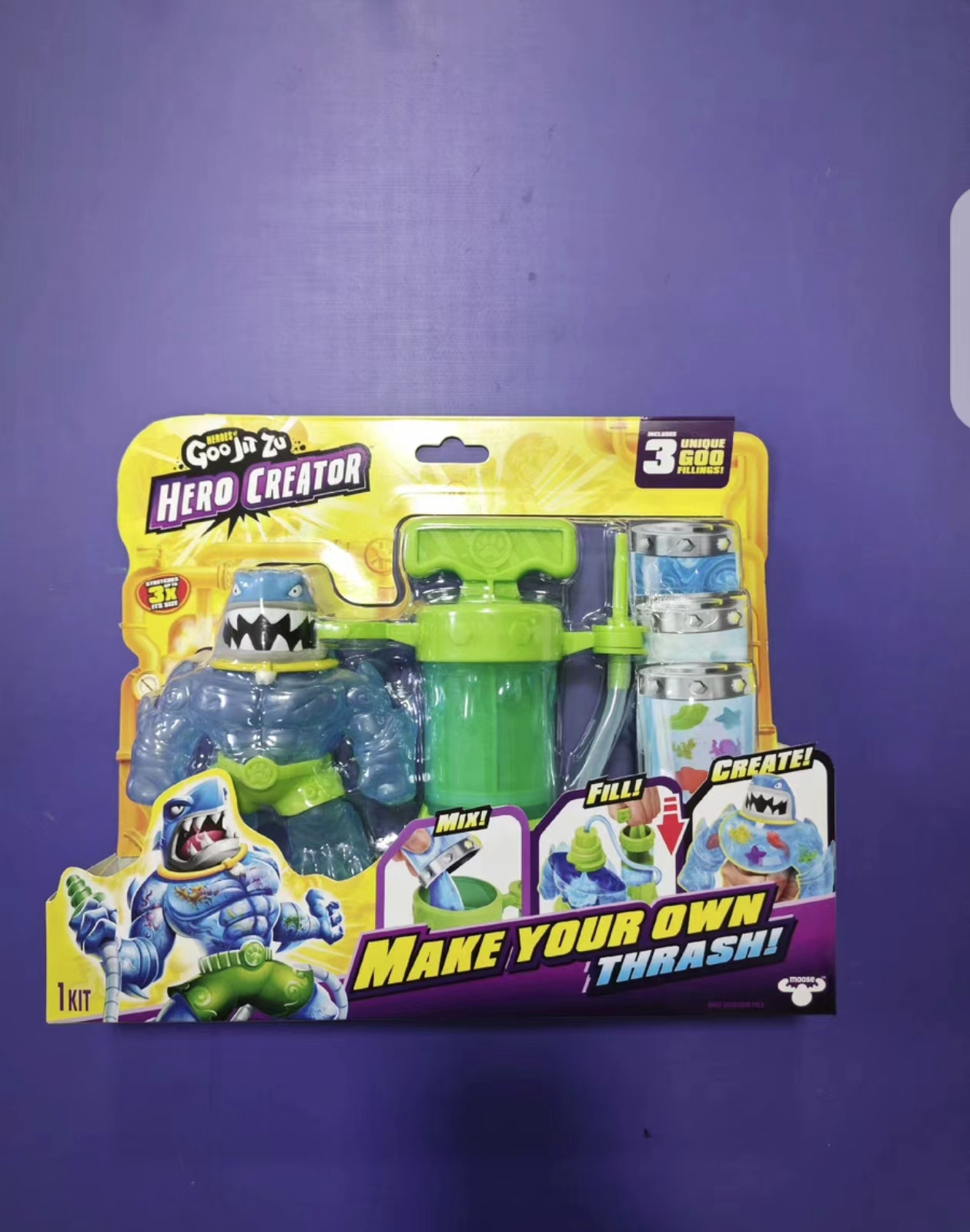 Hero Creator Blazagon Figura 11 cm - HERoeS OF GOO JIT ZU - Kit per la
