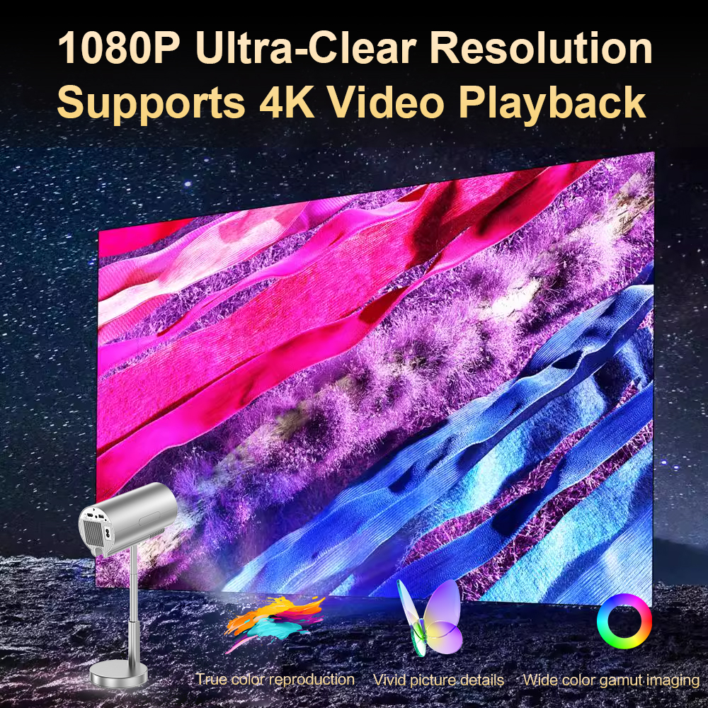 Projector Mini Lifting Type HDMI 1080P Projektor Laptop Android Smart ...