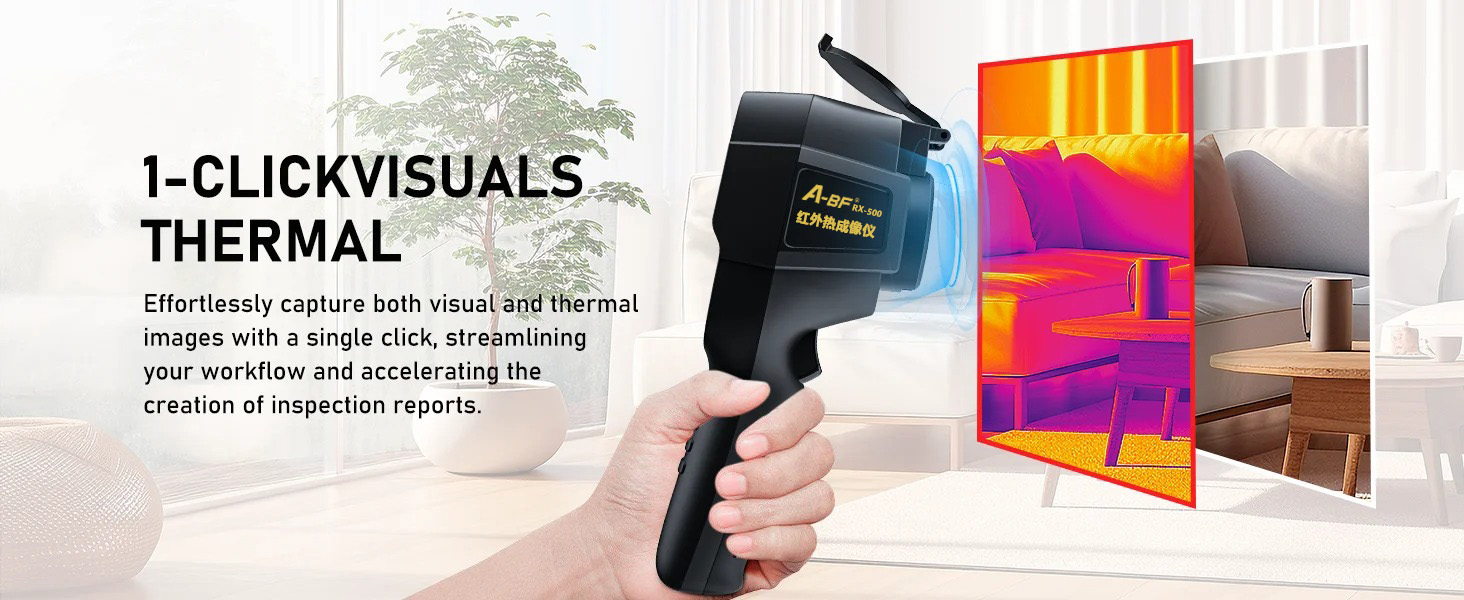 A-BF RX500 Handheld Industrial Infrared Thermal Imaging Camera As Good ...