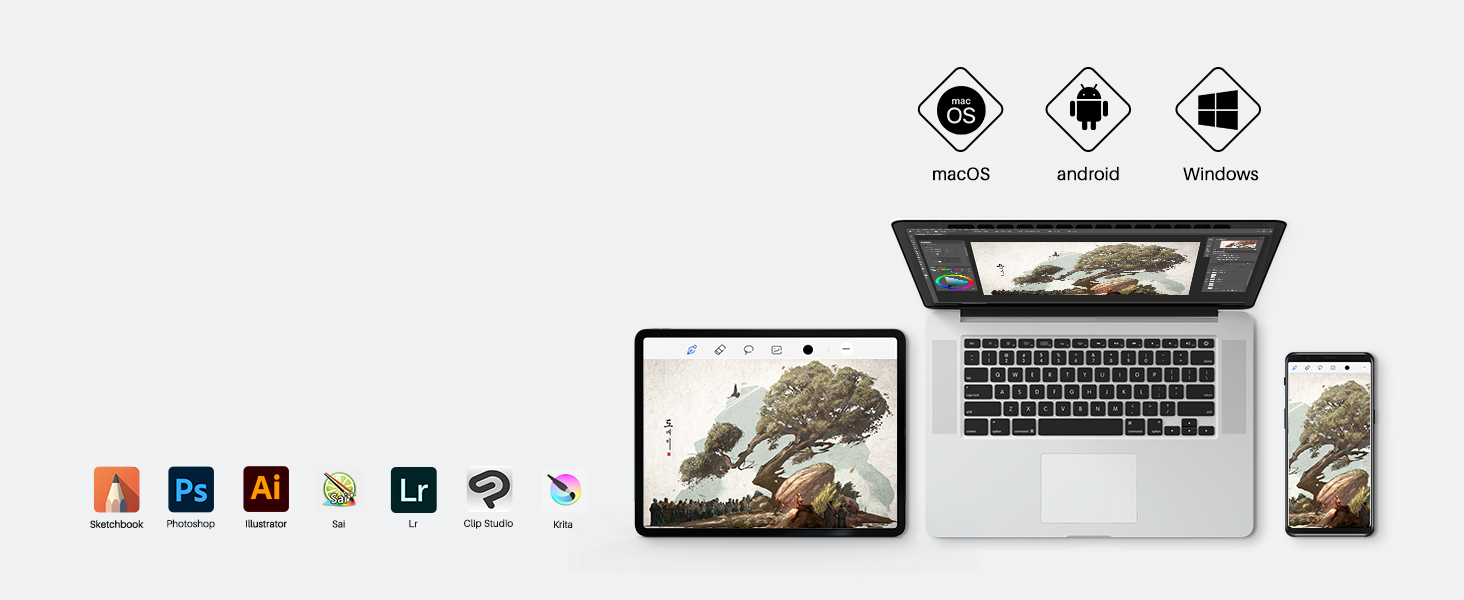Tableta Grafica Huion Kamvas Pro 16 Plus 4k | Cuotas Sin Interés - Foto 5