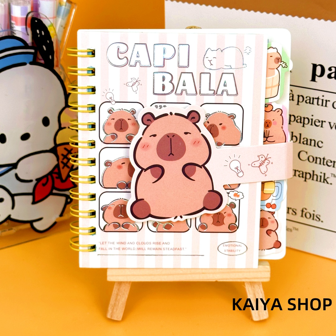 Capybara a6 notebook Kids Children's notebook Elementary school junior ...