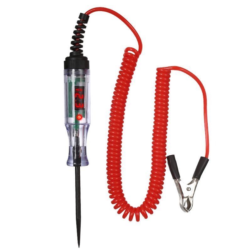 Car Test Pen LED Test Light Car Digital Display 12v24v70V Auto Repair ...
