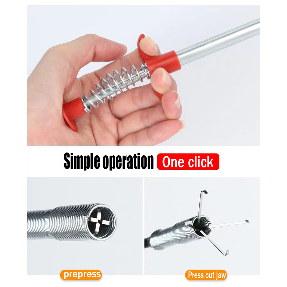 *READY STOCK AT MALAYSIA*Four-claw Extractor Plumbing Sewer Cleaning ...