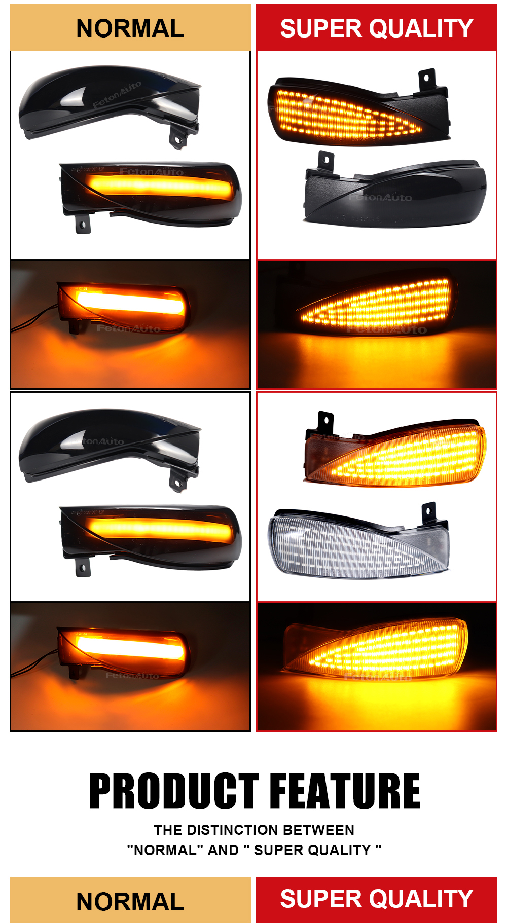 Tail Lights Mazda 3 2-Piece Clear Bumper Switchback LED DRL Turn Signal Lights For Mazda 323 626 B 544386