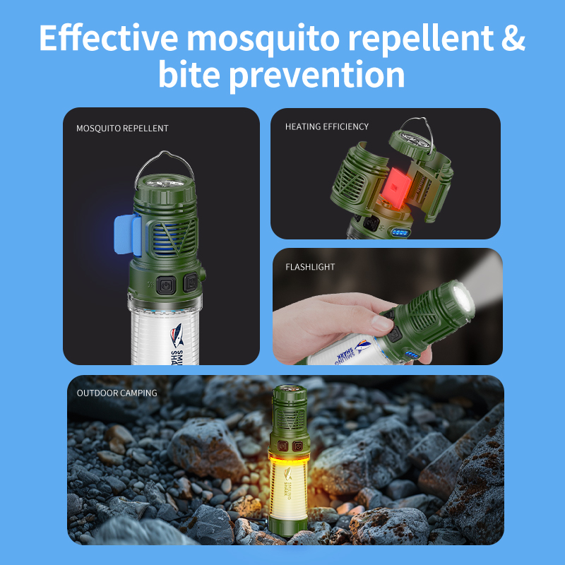 SmilingShark LY8256 LED Camping Light Mosquito Lampu camping White ...