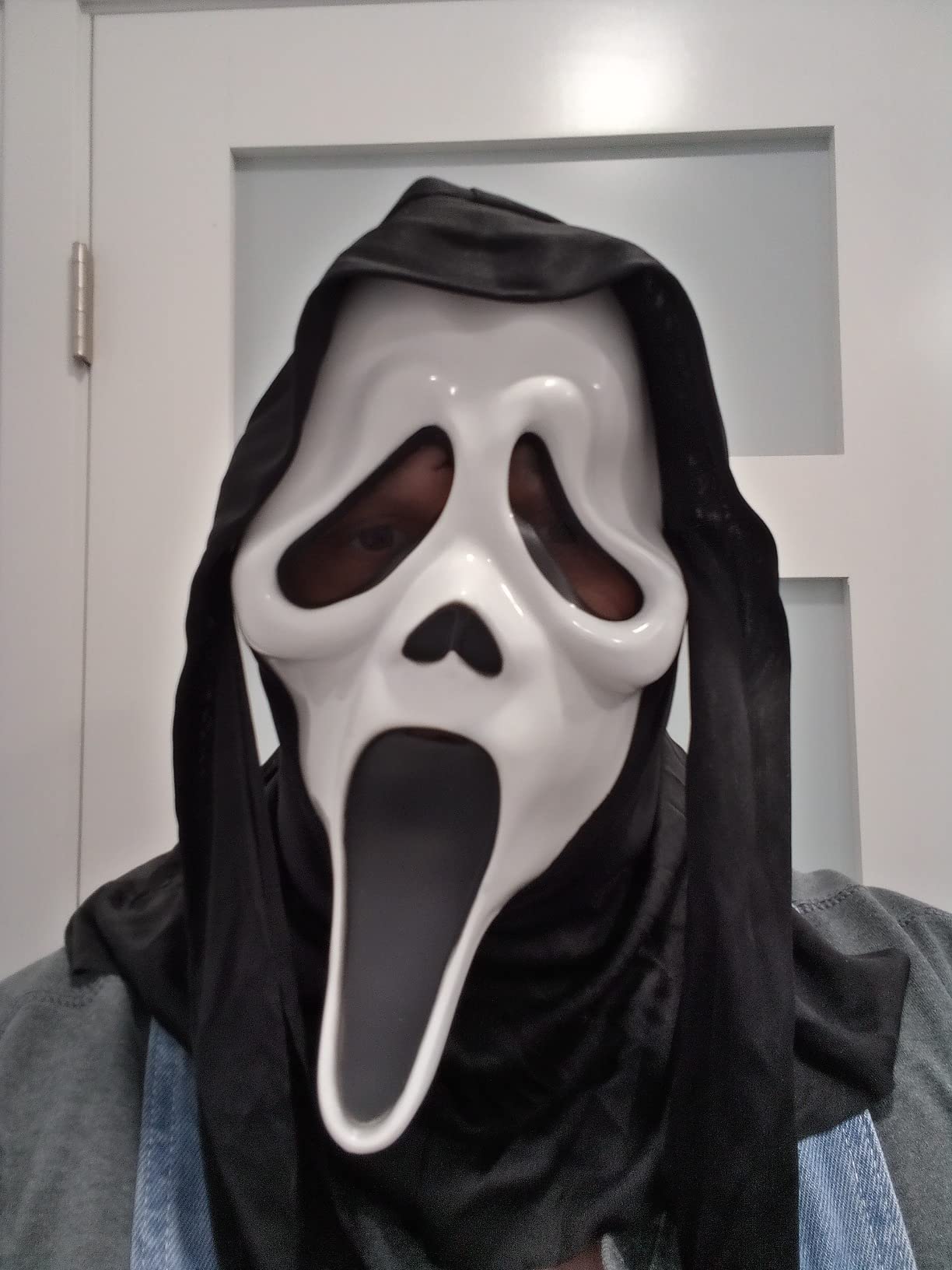 Scream Mask, Halloween Scary Ghost Face Mask, Breatheable Comforty ...