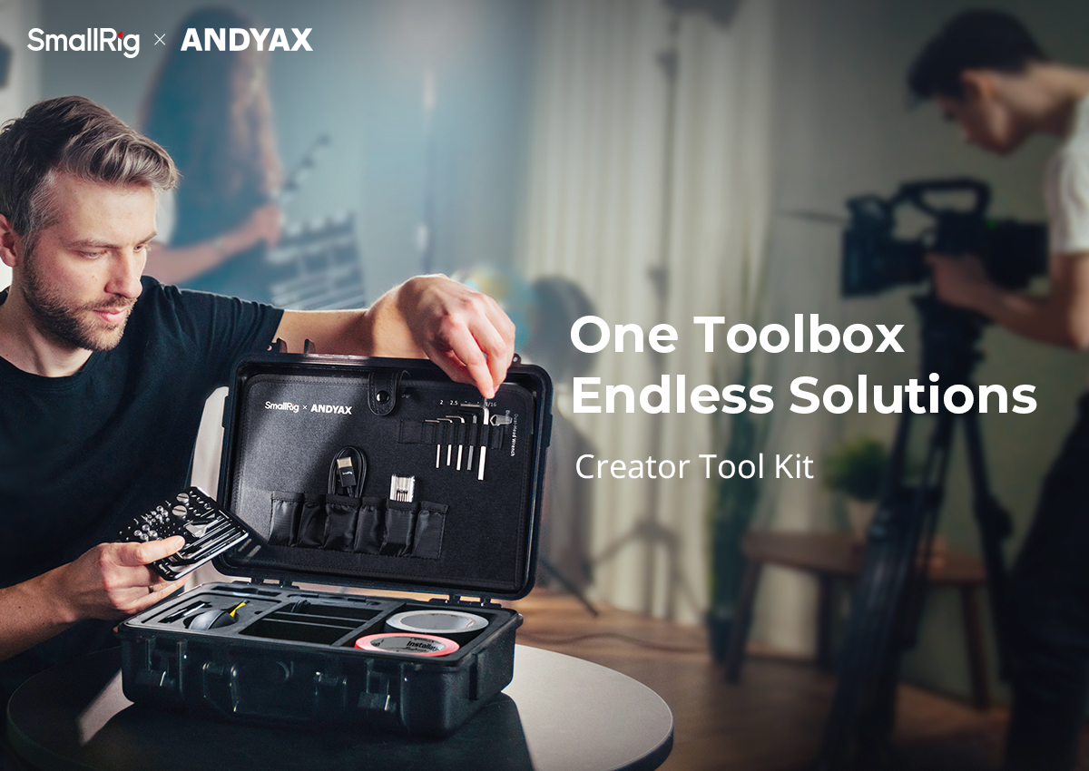 SmallRig x Andyax Toolbox for Creators, Camera Tool Box Hard Case ...
