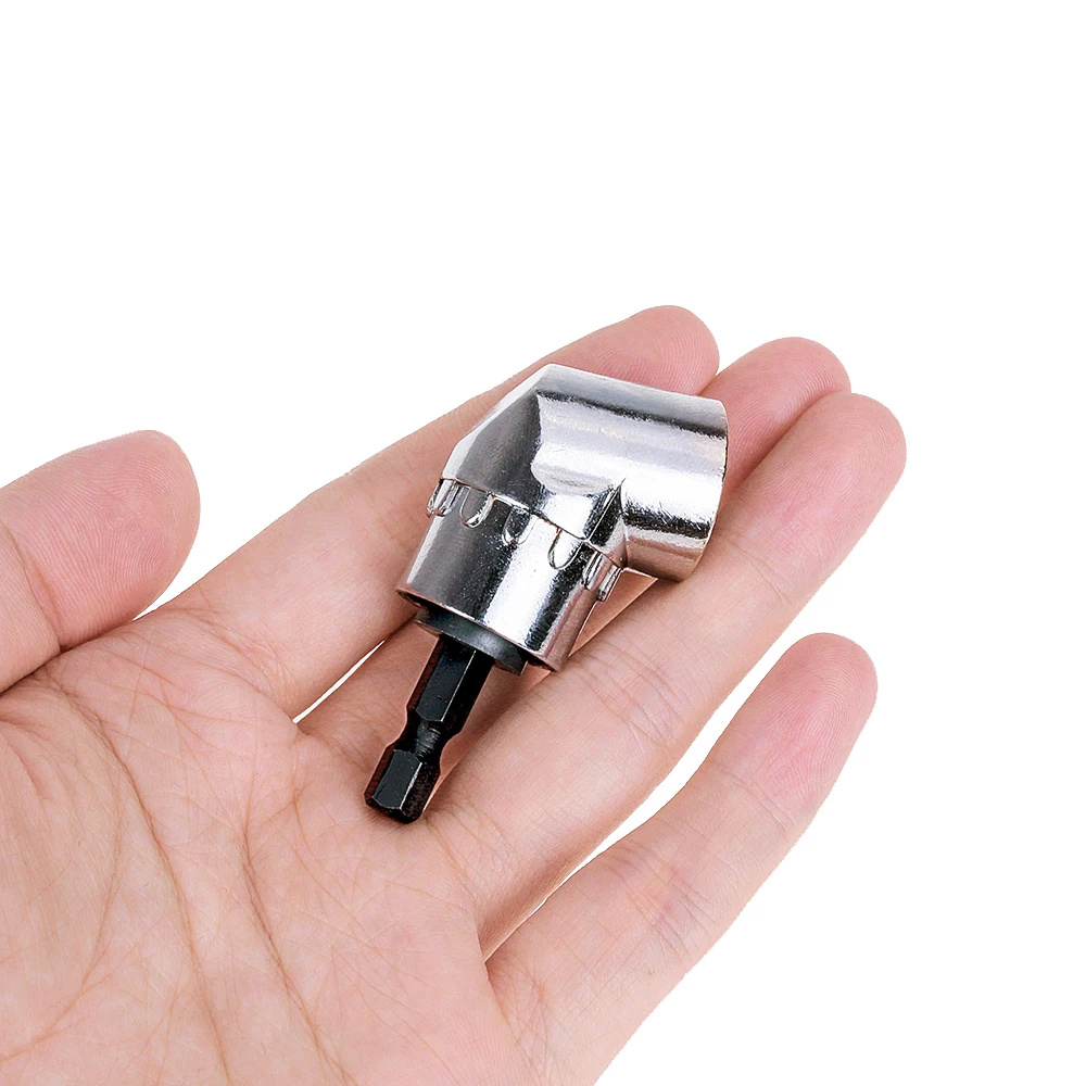 105 Degree Angle Screwdriver Set Holder Adapter Adjustable Bits Nozzles ...