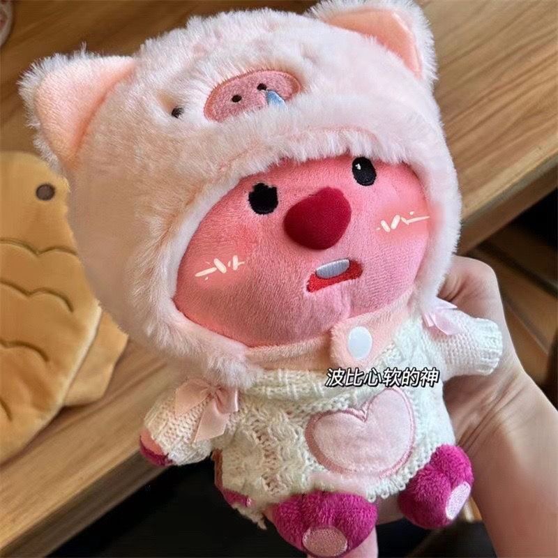 现货 速出！新款 可爱少女海狸露比loopy玩偶猪猪头套毛绒公仔女孩挂件礼物Cute Girl Beaver Ruby Loopy Doll ...
