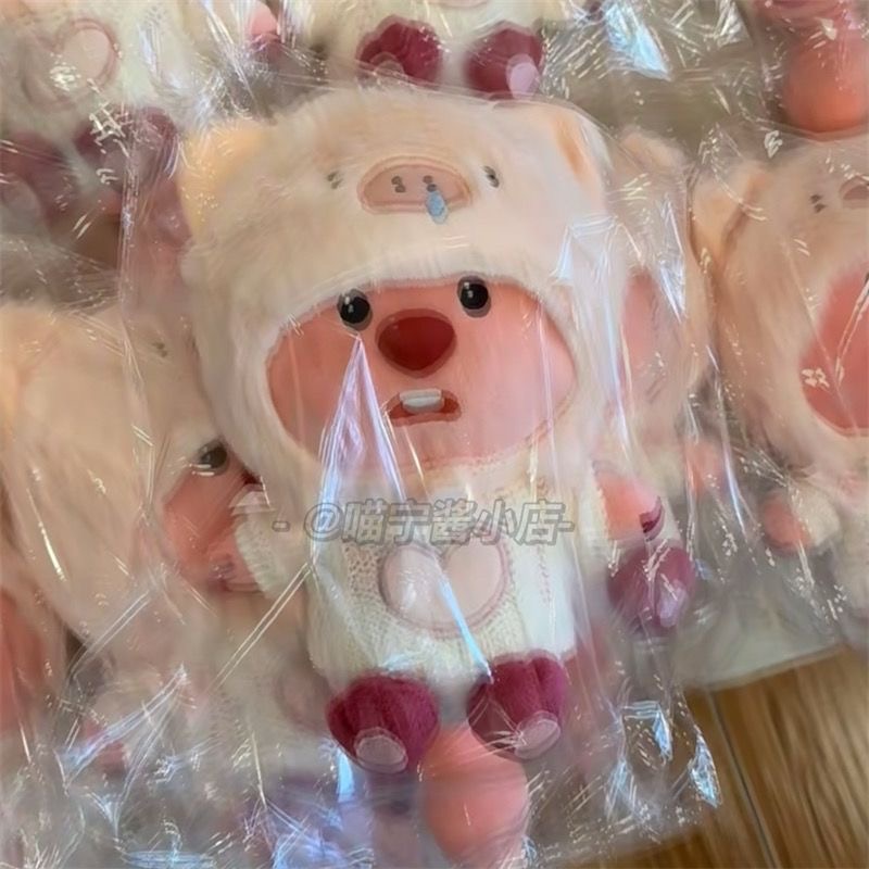 现货 速出！新款 可爱少女海狸露比loopy玩偶猪猪头套毛绒公仔女孩挂件礼物Cute Girl Beaver Ruby Loopy Doll ...