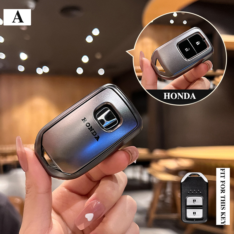 car key case Honda 2/3/4 buttons key case honda city CR-V HR-V BR-V ...