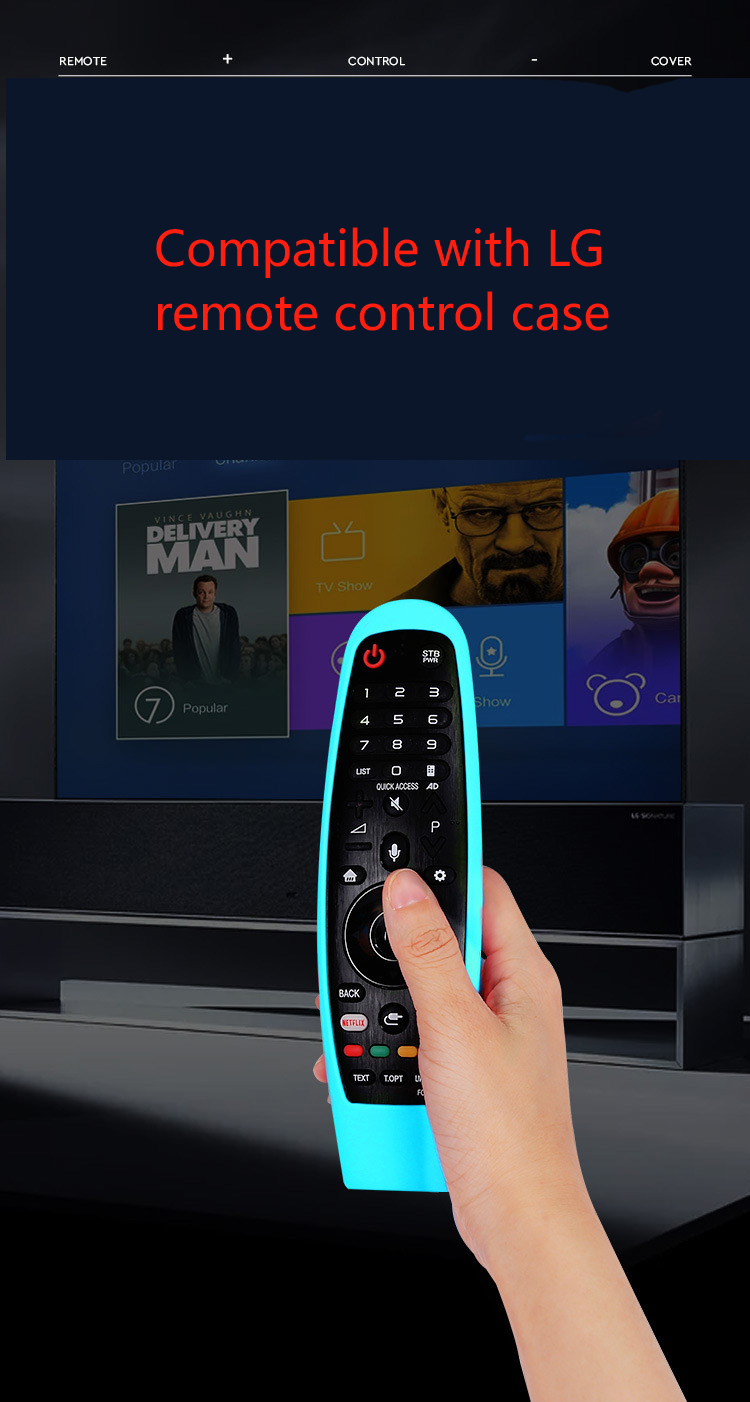 thumbnail image 2 of BEEFY Battery Door Cover Replacement For LG Magic Remote AN-MR19BA – WorldOfPrints 2 of 5