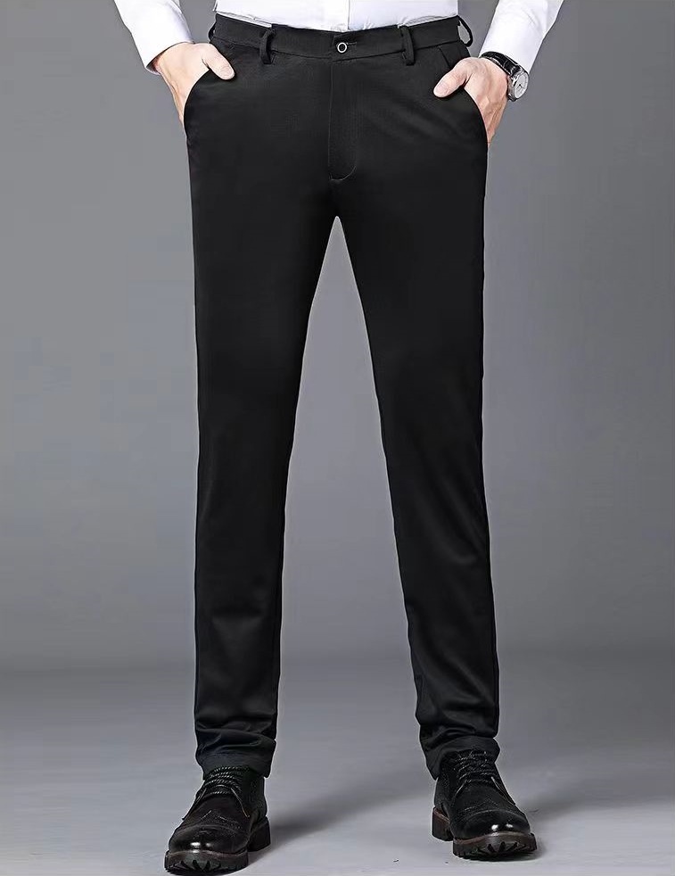 🔥Local Delivery🚚Men's Business Office Formal Suit Pants Stretchable ...