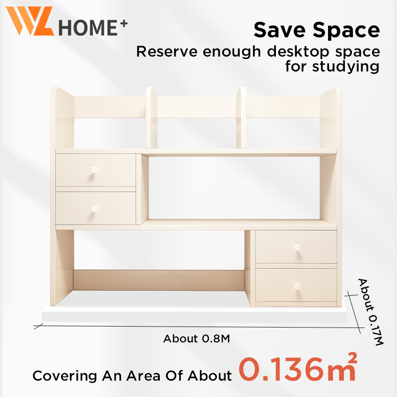 Book Rack Storage Rack Table Top Rack Home Office Organizer ...