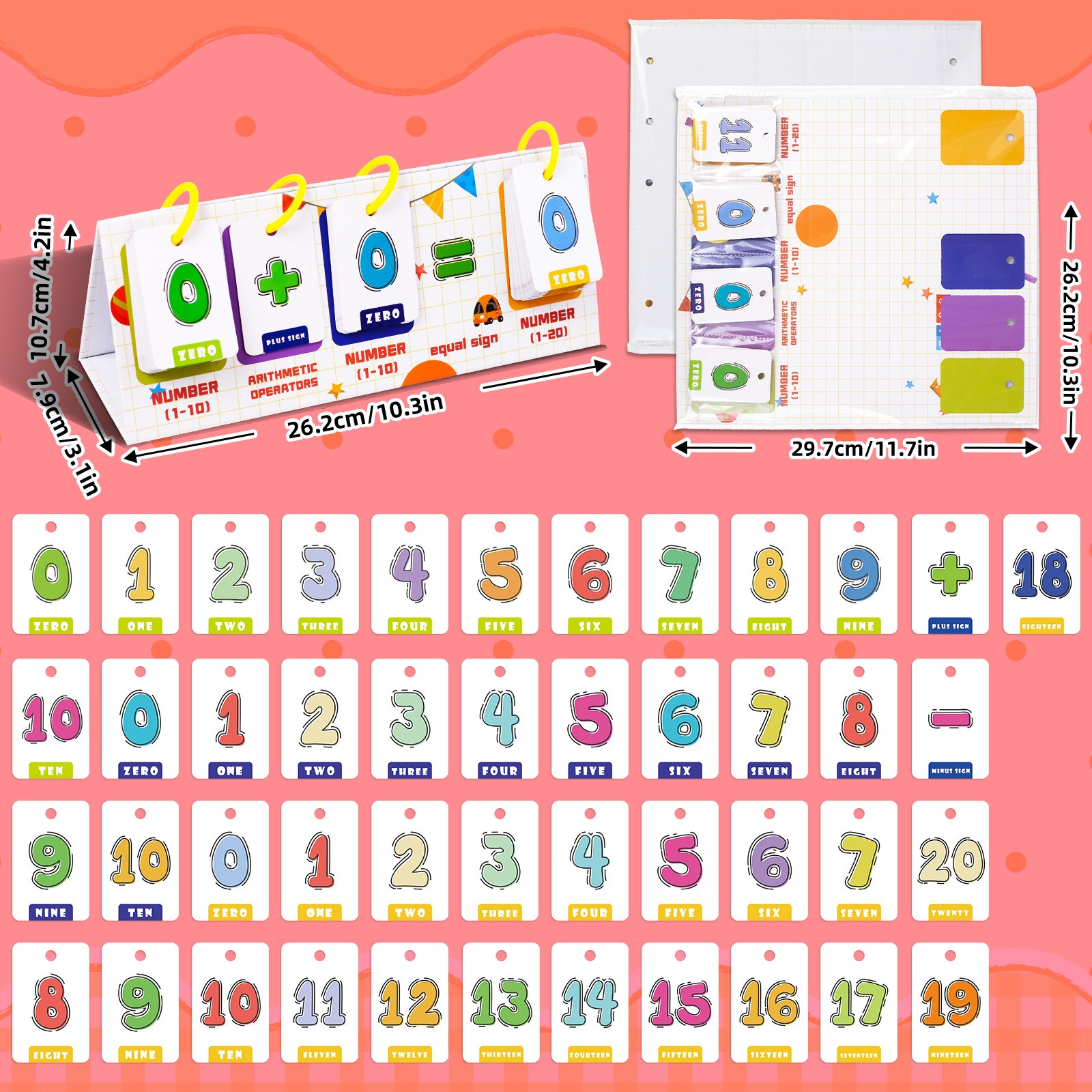 129Pcs Phonics English Flash Card CVC Words Vowel Consonant Desk ...