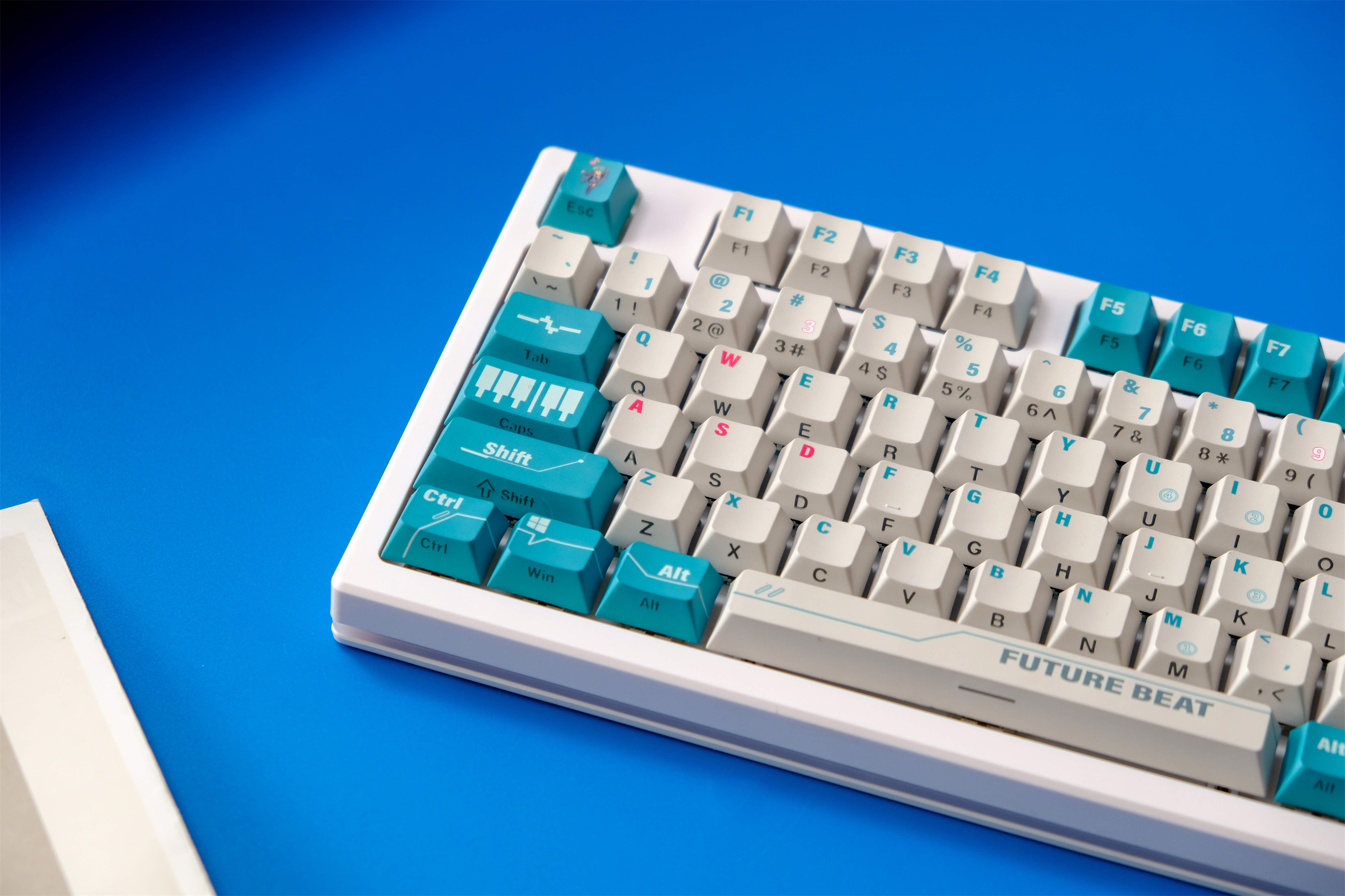 Hatsune Miku Side light transmission Keycap 136 Keys PBT Material ...