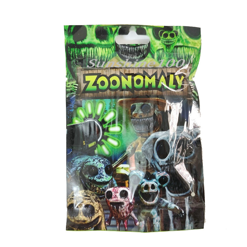 Set 6 Figure Zoonomaly Da Collezione - Action Figure Horror Game, PVC 13cm - Regalo Per Fan