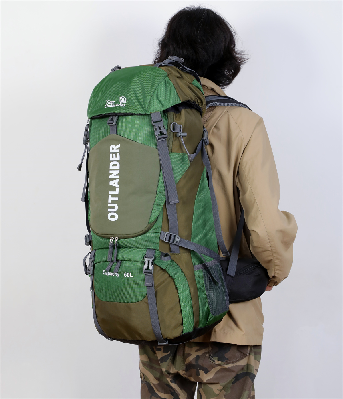 Ready Stock New Outlander 60L Camping Backpack Large Capacity ...